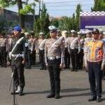 Polres Garut Laksanakan Apel Gelar pasukan Operasi Zebra Lodaya 2024