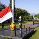 DANDENKESYAH 03.04.02 GARUT PIMPIN UPACARA BENDERA 17- AN BULAN OKTOBER 2024