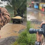Protes Jalan Rusak di Jalur Mudik Banjarwangi-Singajaya, Warga Jadi Fotografer Dadakan