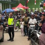 Polsek Banjarwangi Dirikan Pos Pengamanan, Antisipasi Kemacetan