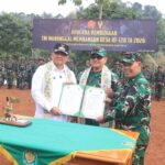 TNI Manunggal Membangun Desa ke-128 Resmi Dibuka di Garut, Perkuat Sinergi Bangun Desa dari Akar Rumput