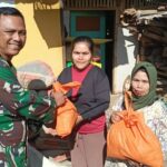 Dansatgas TMMD Ke-128 Kod8m 0611/Garut Salurkan Bansis Secara Door To Door Kepada Warga