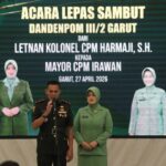 Hadiri Pisah Sambut Dandenpom III/2 Garut, Bupati Harapkan Sinergi dan Kolaborasi Terus Terjalin