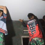 Tak Kenal Waktu, Anggota Satgas TMMD Ke-128 Kodim 0611/Garut Tetap Bekerja Keras Hingga Malam Hari