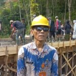 Sekmat Banjarwangi Monitoring Rekonstruksi Jembatan Cipaniis, Apresiasi Respons Cepat Pemkab Garut