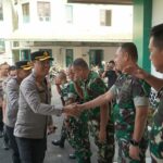 Perkuat Soliditas TNI-Polri, Kapolres Tasikmalaya Jalin Silaturahmi dengan Kodim 0612/Tasikmalaya