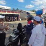 Razia Unik Satlantas Polres Tasikmalaya, Pelanggar Ringan Dapat Tausiah, Pengendara Tertib Diberi Teh Manis
