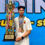 Anggota Satlantas Polres Tasikmalaya Sabet Emas Taekwondo Kapolri Cup 2026