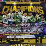 Sembilan Atlet Muaythai Tasikmalaya Raih 9 Medali di Kejurnas Kota Bekasi