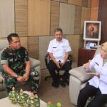 Dandim 0611/Gaeut Laksanakan Kunker Ke Dinas Pertanian, BNN, Dinas Ketahanan Pangan dan BPBD  Garut