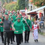 Semarak HUT ke-81 RI Kodim 0611/Garut Gelar Jalan Santai dan Perlombaan
