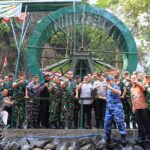 PLTMH Curug Rahong Diresmikan KASAD, Warga Sukajaya Kini Terang