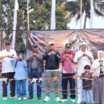 Penjaringan Bibit Atlet dan Penggerak Ekonomi Lokal Lewat Kejuaraan Bola Voli Sapi Cup di Desa Pangauban