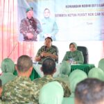 Perkuat Soliditas dan Pembinaan Prajurit, Dandim 0611/Garut Sambangi Tiga Koramil