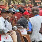 260 Penarik Becak di Garut Terima Bantuan Becak Listrik dari Presiden RI