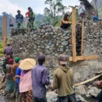 Bakti Persada 92, 34 Tahun Pengabdian TNI Hadir Bangun Jembatan Penghubung di Kabupaten Garut