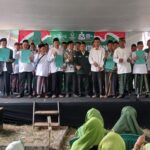 Kapolsek Baru Ajak Jaga Kondusivitas, Pelantikan Ranting NU dan Muslimat Malangbong Berlangsung Khidmat